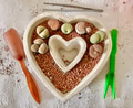 Potting mutant lithops in a heart shaped pot Potting mutant lithops in a heart shaped pot - PhotoDune Item for Sale