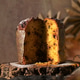 Traditional Sliced Panettone Christmas Bread on Rustic Wooden Block with Warm Lighting Traditional Sliced Panettone Christmas Bread on Rustic Wooden Block with Warm Lighting - PhotoDune Item for Sale