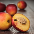Some Fresh Nectarines Over Wooden Background Some Fresh Nectarines Over Wooden Background - PhotoDune Item for Sale