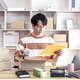 Male entrepreneur is holding clipboard to checking products before packing into cardboard boxes Male entrepreneur is holding clipboard to checking products before packing into cardboard boxes - PhotoDune Item for Sale