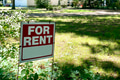 For rent sign with blank space for text overlay in front lawn of the property For rent sign with blank space for text overlay in front lawn of the property - PhotoDune Item for Sale