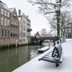 Snowy wintertime canal scene in Dordrecht, Netherlands Snowy wintertime canal scene in Dordrecht, Netherlands - PhotoDune Item for Sale