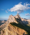 High mountains in the Dolomite alps, Italy. Seceda 2500m. Beautiful natural landscape High mountains in the Dolomite alps, Italy. Seceda 2500m. Beautiful natural landscape - PhotoDune Item for Sale