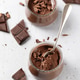 Tasty chocolate homemade creamy dessert in glasses Tasty chocolate homemade creamy dessert in glasses - PhotoDune Item for Sale