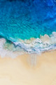 Travel and vacation image. Coast as a background from top view. Blue water background from air. Travel and vacation image. Coast as a background from top view. Blue water background from air. - PhotoDune Item for Sale