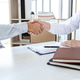Doctor and patient shaking hands after a good and successful treatment in the hospital Doctor and patient shaking hands after a good and successful treatment in the hospital - PhotoDune Item for Sale