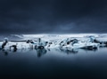 Jokulsarlon glacier lagoon, Vatnajokull national park, Iceland. Ocean bay and icebergs. Jokulsarlon glacier lagoon, Vatnajokull national park, Iceland. Ocean bay and icebergs. - PhotoDune Item for Sale