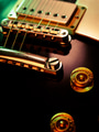 Electric guitar pickup and bridge Electric guitar pickup and bridge - PhotoDune Item for Sale