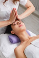 Woman beautician doctor make head massage in spa wellness center Woman beautician doctor make head massage in spa wellness center - PhotoDune Item for Sale