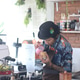 the barista is making coffee the barista is making coffee - PhotoDune Item for Sale