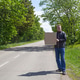 Hitch hiking. Man travels Hitch hiking. Man travels - PhotoDune Item for Sale