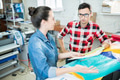 Pensive printing specialists analyzing paper Pensive printing specialists analyzing paper - PhotoDune Item for Sale