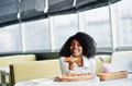 Сheerful business african american lady Сheerful business african american lady - PhotoDune Item for Sale
