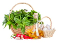 Fresh Herbs with Olive Oil and Spices Fresh Herbs with Olive Oil and Spices - PhotoDune Item for Sale