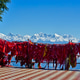Temple Prayer Flags with Snow Peaks View Temple Prayer Flags with Snow Peaks View - PhotoDune Item for Sale