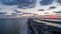 Aerial view of Perdido Key beach at sunset Aerial view of Perdido Key beach at sunset - PhotoDune Item for Sale