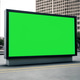City advertising billboard mockup. 3D render. City advertising billboard mockup. 3D render. - PhotoDune Item for Sale
