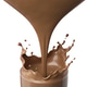 Chocolate Pouring and splash into glass, 3d illustration. Chocolate Pouring and splash into glass, 3d illustration. - PhotoDune Item for Sale