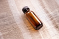 Lay flat amber glass bottle Lay flat amber glass bottle - PhotoDune Item for Sale