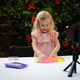 Laughing cute three year old caucasian girl playing with slime and recording video blog on phone Laughing cute three year old caucasian girl playing with slime and recording video blog on phone - PhotoDune Item for Sale