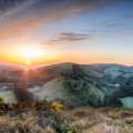 Sunrise at Corfe Castle Sunrise at Corfe Castle - PhotoDune Item for Sale
