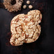 Colomba Pasquale, Italian Easter Dove Sweet Bread Colomba di Pasqua on dark surface. Colomba Pasquale, Italian Easter Dove Sweet Bread Colomba di Pasqua on dark surface. - PhotoDune Item for Sale