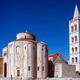 Church of St Donatus and bell tower, Roman Forum, Zadar, Croatia Church of St Donatus and bell tower, Roman Forum, Zadar, Croatia - PhotoDune Item for Sale