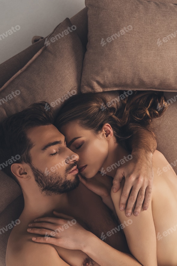 beautiful sexy young naked couple sleeping together in bed Stock Photo by LightFieldStudios beautiful sexy young naked couple sleeping together in bed Stock Photo by LightFieldStudios