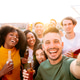 Joyful Gathering of Friends for a Delicious Meal Having fun and Celebrating with Alcoholic Bewerage Joyful Gathering of Friends for a Delicious Meal Having fun and Celebrating with Alcoholic Bewerage - PhotoDune Item for Sale