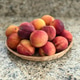 Basket of fresh peaches. Basket of fresh peaches. - PhotoDune Item for Sale