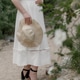 pregnant woman white dress outside belly hands pregnant woman white dress outside belly hands - PhotoDune Item for Sale