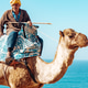 Traditional Camel Rider with Turban on Beach Against Blue Ocean Sky Traditional Camel Rider with Turban on Beach Against Blue Ocean Sky - PhotoDune Item for Sale