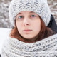 Portrait of a girl in the winter forest Portrait of a girl in the winter forest - PhotoDune Item for Sale