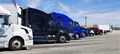 Trucking! Trucks in a Row! Trucking! Trucks in a Row! - PhotoDune Item for Sale