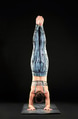 Woman demonstrating a forearm stand or pincha pose Woman demonstrating a forearm stand or pincha pose - PhotoDune Item for Sale