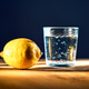 Fresh water glass and lemon for hydration Fresh water glass and lemon for hydration - PhotoDune Item for Sale