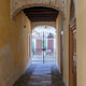 Entryway of historic residential building along Corso Ettore Archinti in Lodi, Italy Entryway of historic residential building along Corso Ettore Archinti in Lodi, Italy - PhotoDune Item for Sale