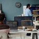 Adult Man Coding at Desk in Information Technology Office Adult Man Coding at Desk in Information Technology Office - PhotoDune Item for Sale
