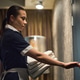 Adult Woman Housekeeper Carrying Towels and Opening Hotel Room Adult Woman Housekeeper Carrying Towels and Opening Hotel Room - PhotoDune Item for Sale