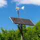 Hybrid solar and wind energy street light system Hybrid solar and wind energy street light system - PhotoDune Item for Sale