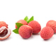 Lychee berries with leaves Lychee berries with leaves - PhotoDune Item for Sale