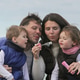 Happy Family Playing With Soup Bubbles Outdoor Happy Family Playing With Soup Bubbles Outdoor - PhotoDune Item for Sale