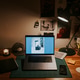 Photographer laptop, workstation aesthetic background Photographer laptop, workstation aesthetic background - PhotoDune Item for Sale