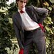 Stylish young man showcases unique fashion in summer park setting Stylish young man showcases unique fashion in summer park setting - PhotoDune Item for Sale