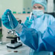 Doctor performing laboratory testing on food samples with test tube analysis for chemical residues, Doctor performing laboratory testing on food samples with test tube analysis for chemical residues, - PhotoDune Item for Sale