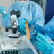 Doctor performing laboratory testing on food samples with test tube analysis for chemical residues, Doctor performing laboratory testing on food samples with test tube analysis for chemical residues, - PhotoDune Item for Sale