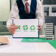 Businessman using computer on CO2 emission reduction concept. along with climate, energy, sustainabi Businessman using computer on CO2 emission reduction concept. along with climate, energy, sustainabi - PhotoDune Item for Sale