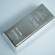 Fine silver bar isolated on a grey background Fine silver bar isolated on a grey background - PhotoDune Item for Sale