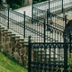 Stairs and steps in garden with metal railings, Europe, outdoor architectural detail. Stairs and steps in garden with metal railings, Europe, outdoor architectural detail. - PhotoDune Item for Sale