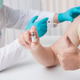 Volunteer tested covid-19 vaccine. Researchers are inventing vaccines to treat COVID-19 virus. Volunteer tested covid-19 vaccine. Researchers are inventing vaccines to treat COVID-19 virus. - PhotoDune Item for Sale